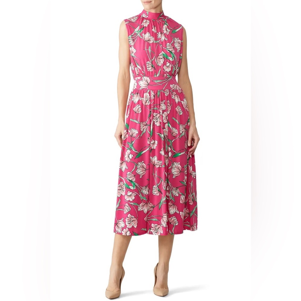 Leota Mindy “Wild tulip” midi dress - Picture 2 of 11